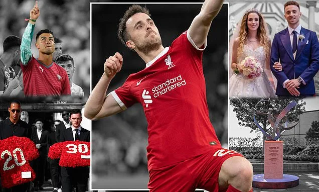 'He's always with us, a light that gives us strength.' How Diogo Jota is inspiring World Cup stars a year on from his tragic death: motivation for Cristiano Ronaldo, the message his widow sent to Andy Robertson and the book firing Man City's Matheus Nunes