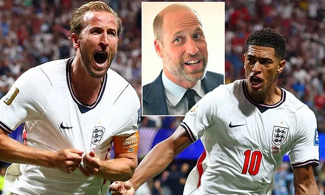 'Bring on the quarter final!' Prince William leads Three Lions celebrations from afar after triumph against Mexico