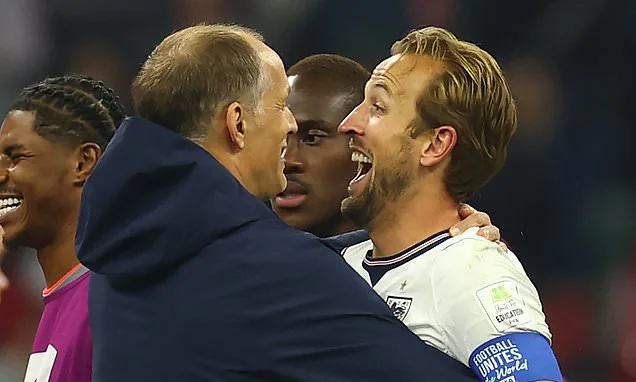 Thomas Tuchel jokes Harry Kane should call Donald Trump and get Jarell Quansah's World Cup ban cancelled - after President meddled on USA striker's red card... before hailing England's captain