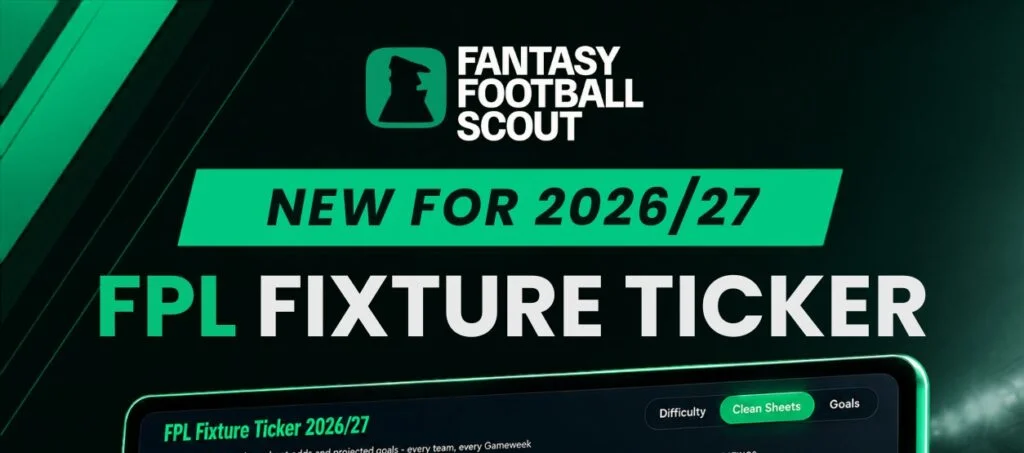 How to all-new FPL fixture ticker for 2026/27 9